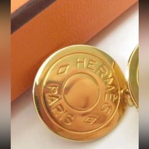 Authentic Hermes Bijouterie Fantaisie Earrings